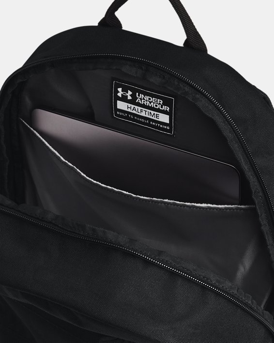 Unisex UA Halftime Backpack, Black, pdpMainDesktop image number 3